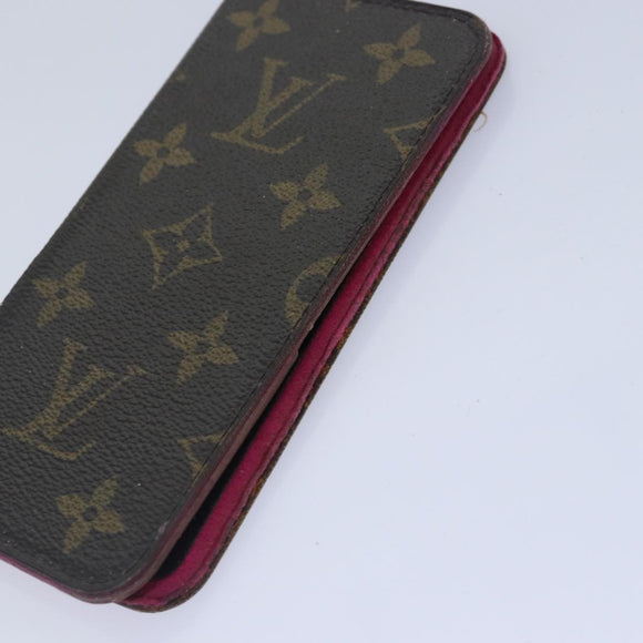 LOUIS VUITTON Monogram Cigarette Case iPhone Case 4 Set LV Auth bs16970