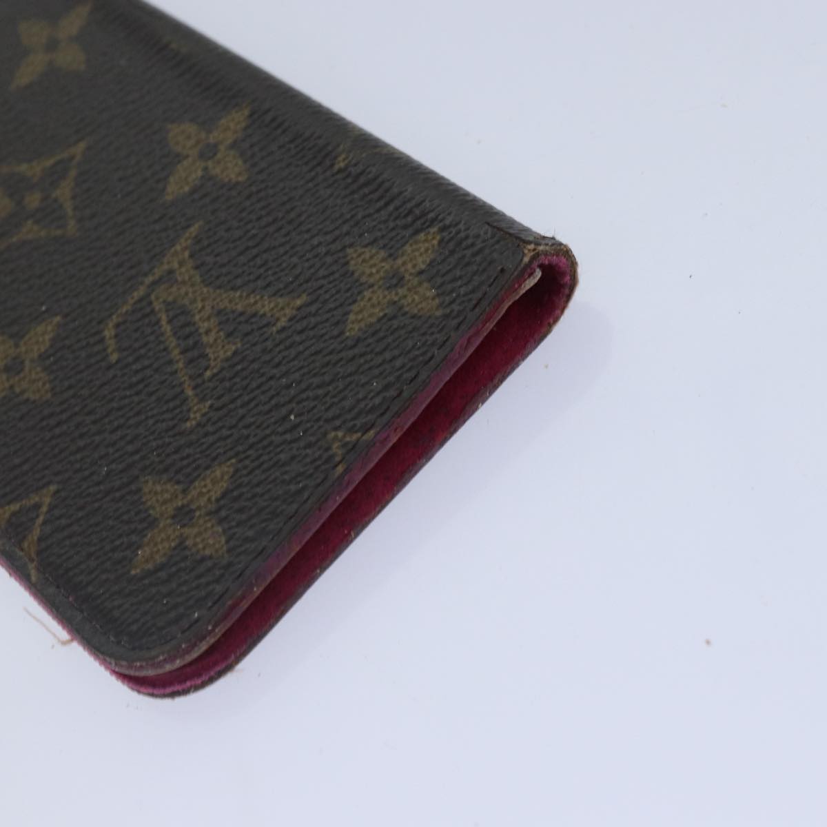 LOUIS VUITTON Monogram Cigarette Case iPhone Case 4Set LV Auth bs16970