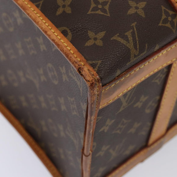 LOUIS VUITTON Monogram Sac Shan 40 Pet Carry Vintage M42024 LV Auth bs16971
