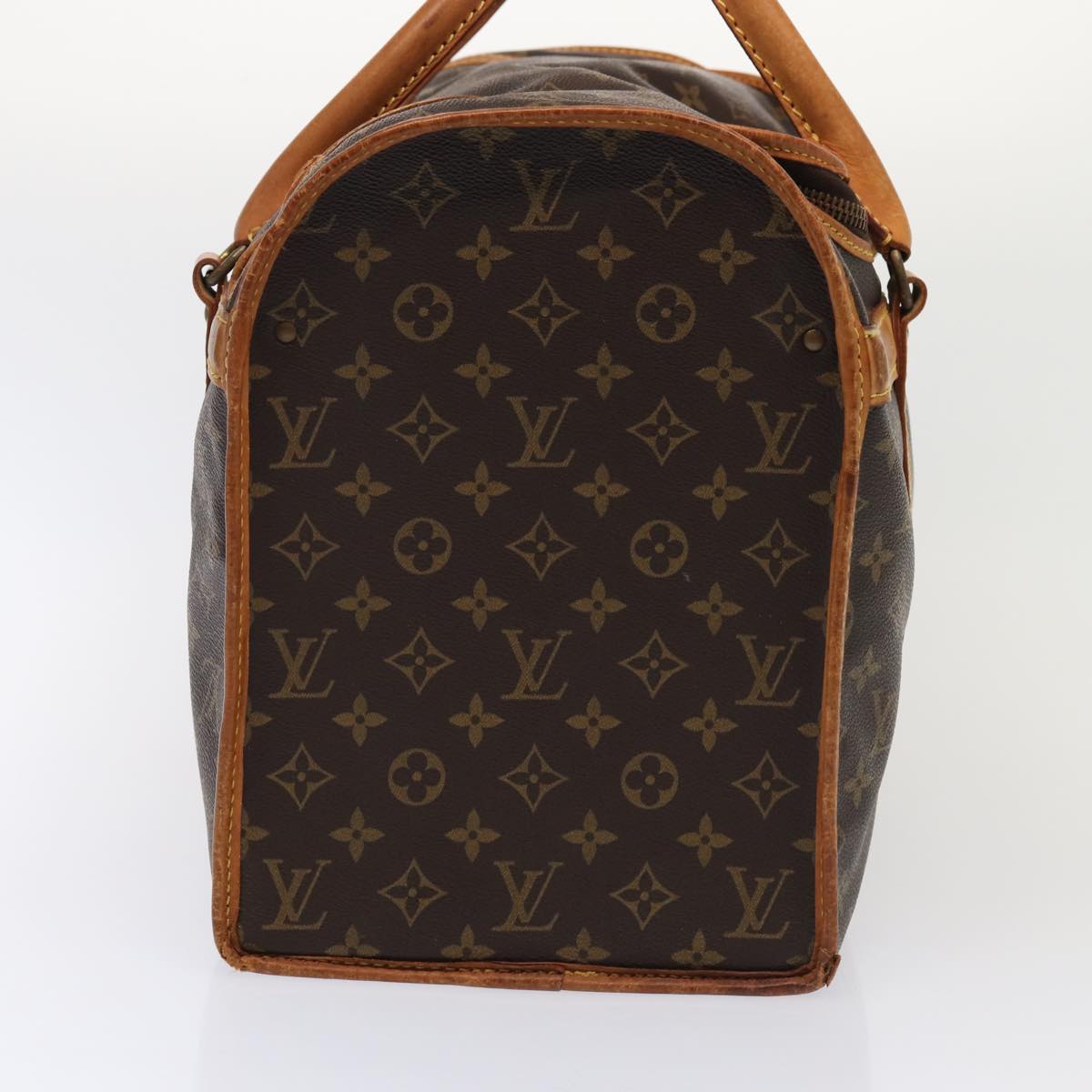 LOUIS VUITTON Monogram Sac Shan 40 Pet Carry Vintage M42024 LV Auth bs16971