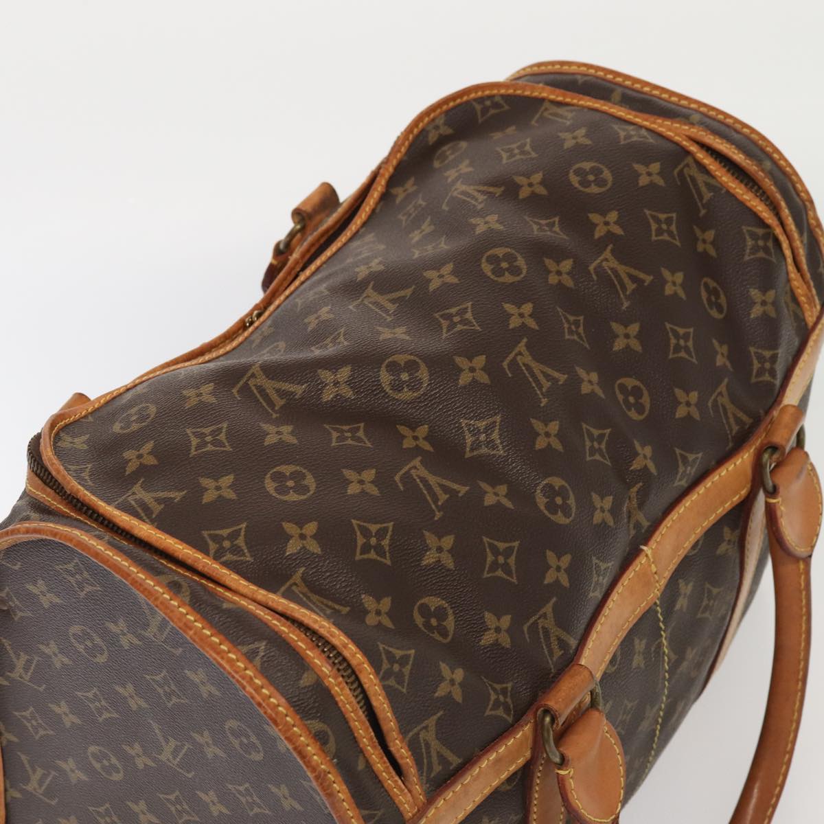 LOUIS VUITTON Monogram Sac Shan 40 Pet Carry Vintage M42024 LV Auth bs16971