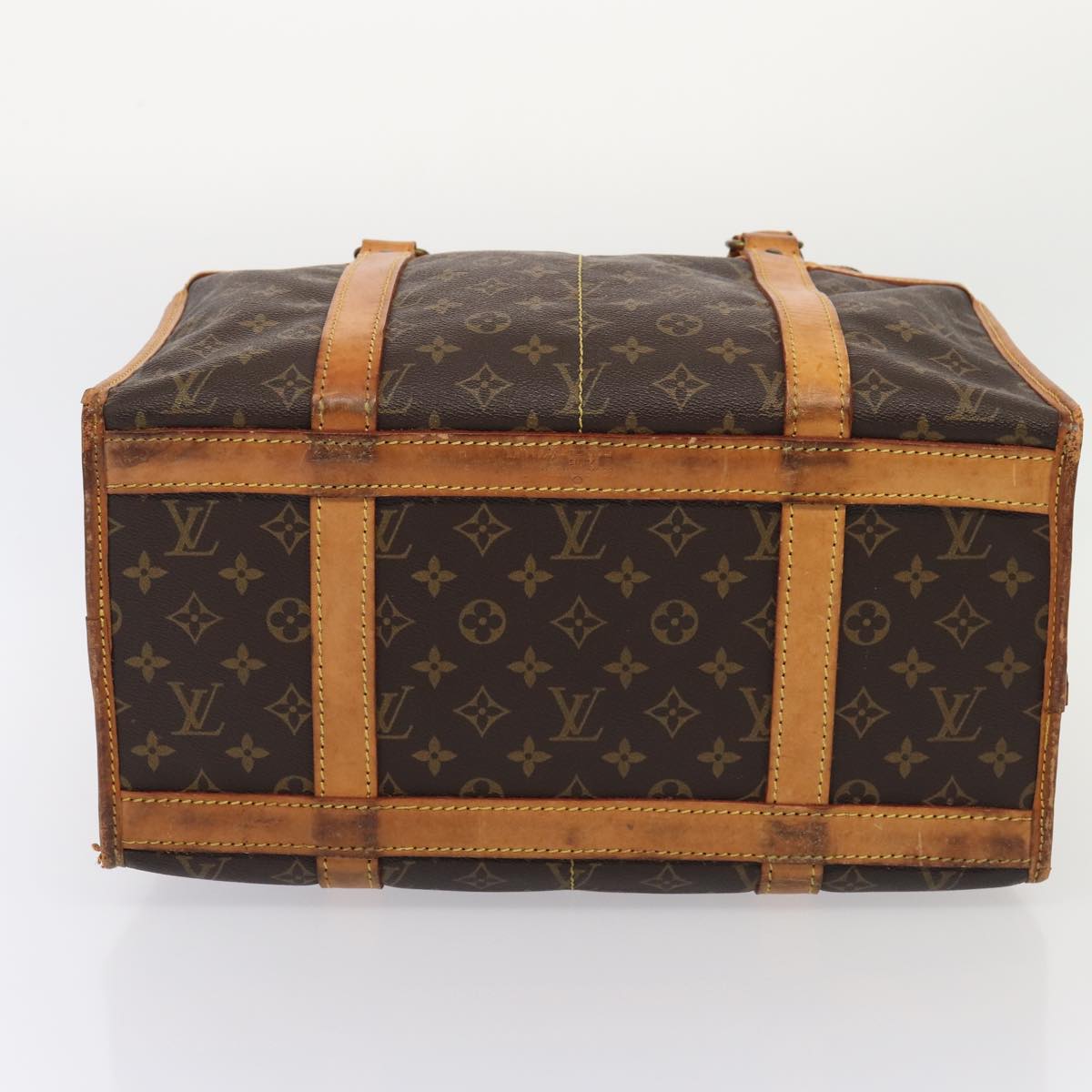 LOUIS VUITTON Monogram Sac Shan 40 Pet Carry Vintage M42024 LV Auth bs16971