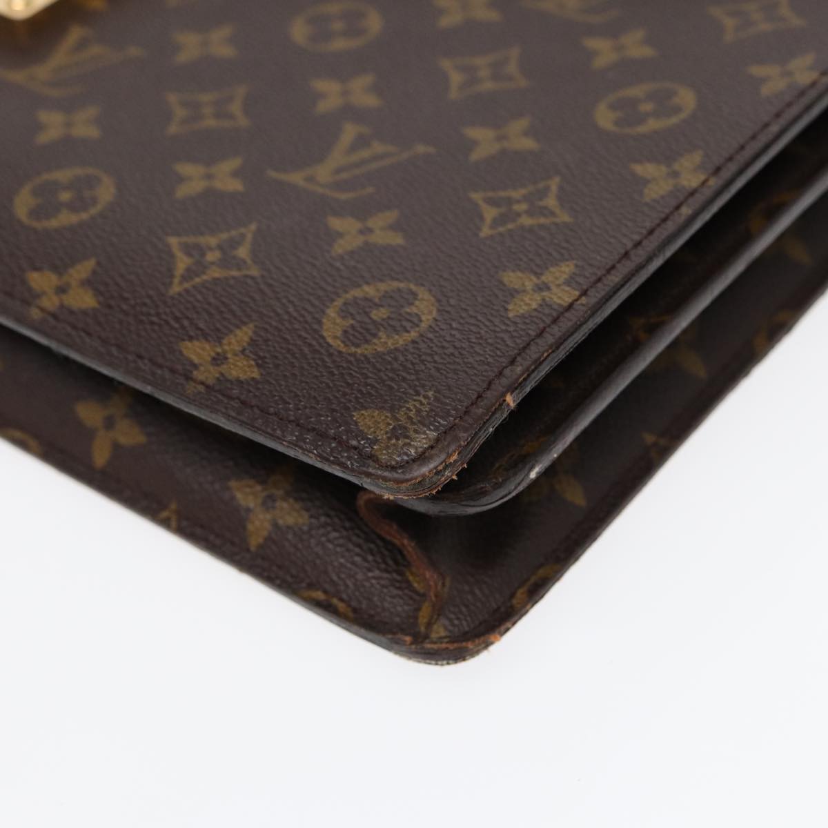 LOUIS VUITTON Monogram Serviette Conseiller Briefcase M53331 LV Auth bs16973