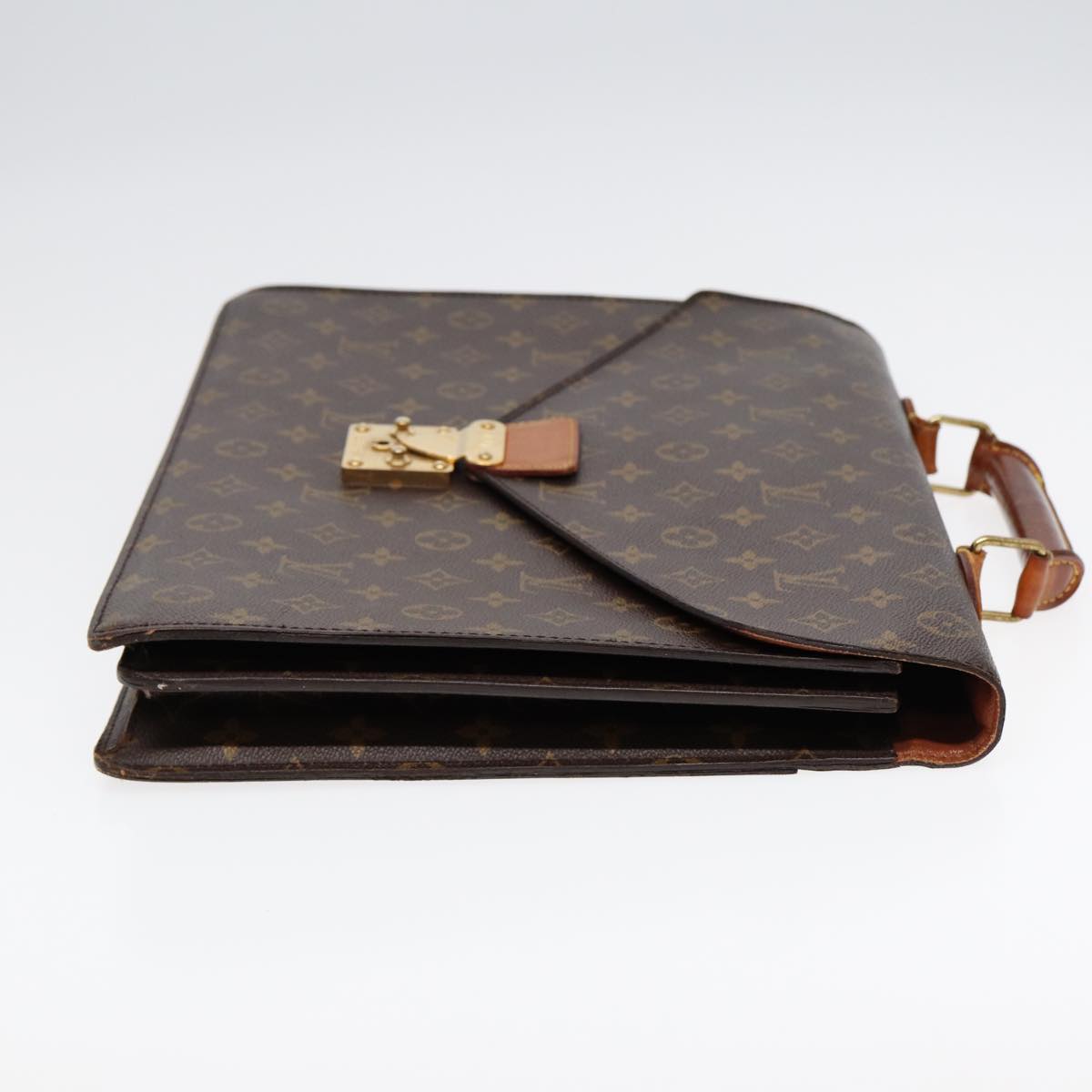 LOUIS VUITTON Monogram Serviette Conseiller Briefcase M53331 LV Auth bs16973