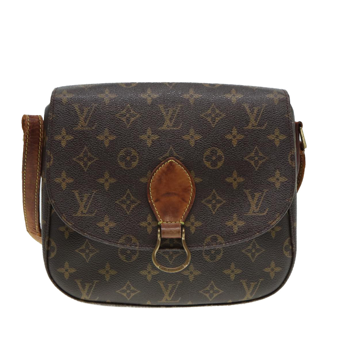 LOUIS VUITTON Monogram Saint Cloud GM Shoulder Bag M51242 LV Auth bs16975 - 0