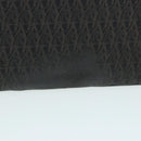 SAINT LAURENT Clutch Bag PVC Dark Brown Gold Auth bs16997-3