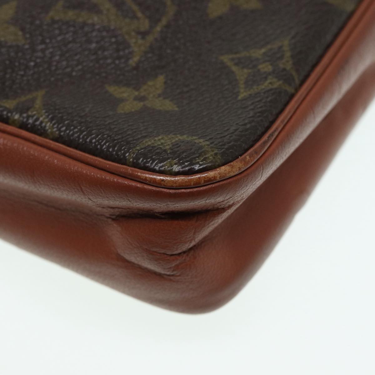 LOUIS VUITTON Monogram Pochette Sports Clutch Bag No.183 LV Auth bs16998