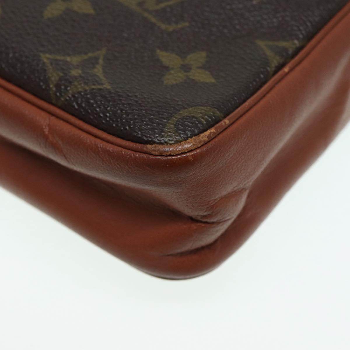 LOUIS VUITTON Monogram Pochette Sports Clutch Bag No.183 LV Auth bs16998