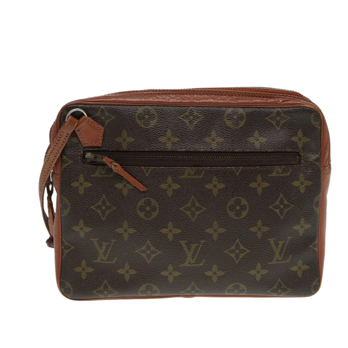 LOUIS VUITTON Monogram Pochette Sports Clutch Bag No.183 LV Auth bs16998