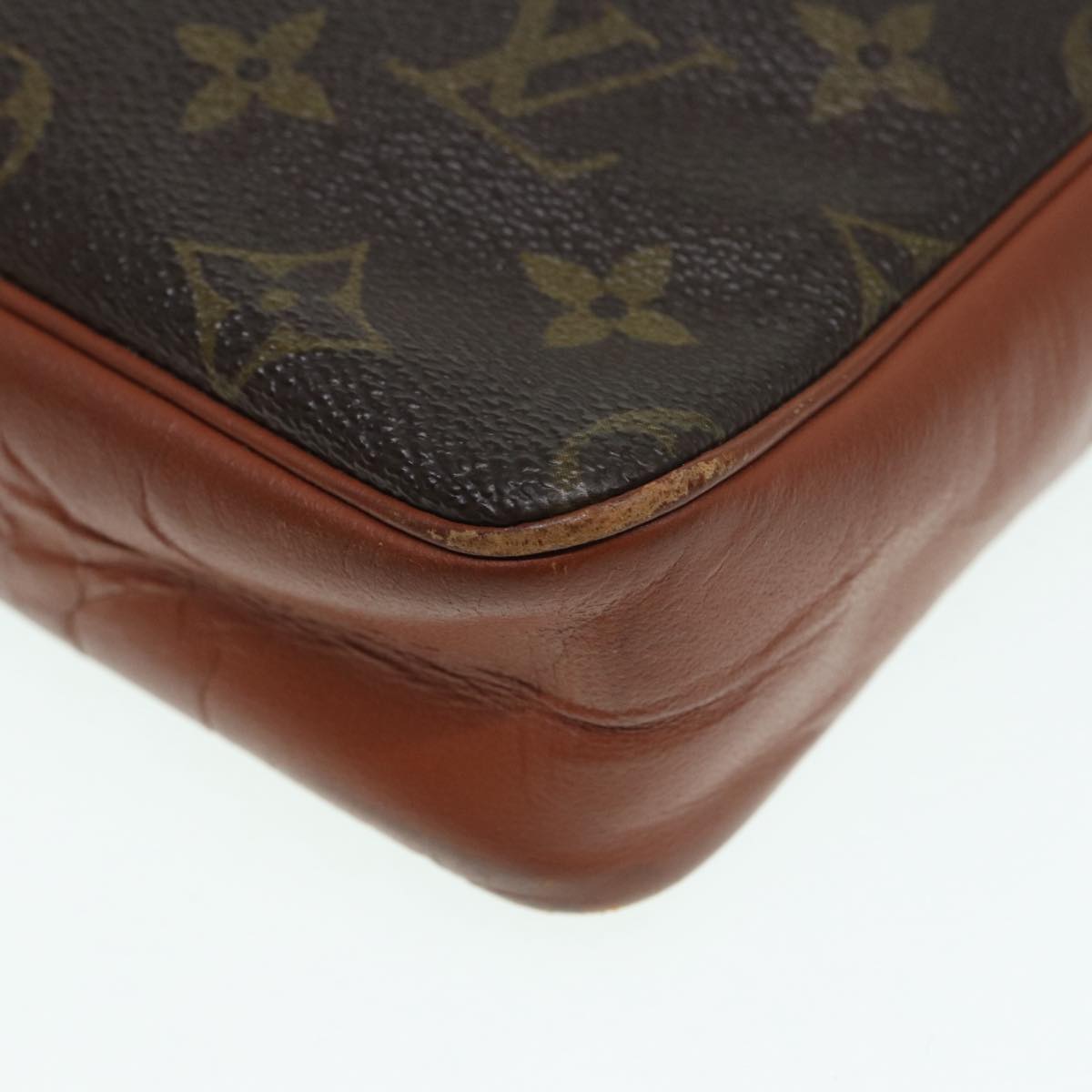 LOUIS VUITTON Monogram Pochette Sports Clutch Bag No.183 LV Auth bs16998