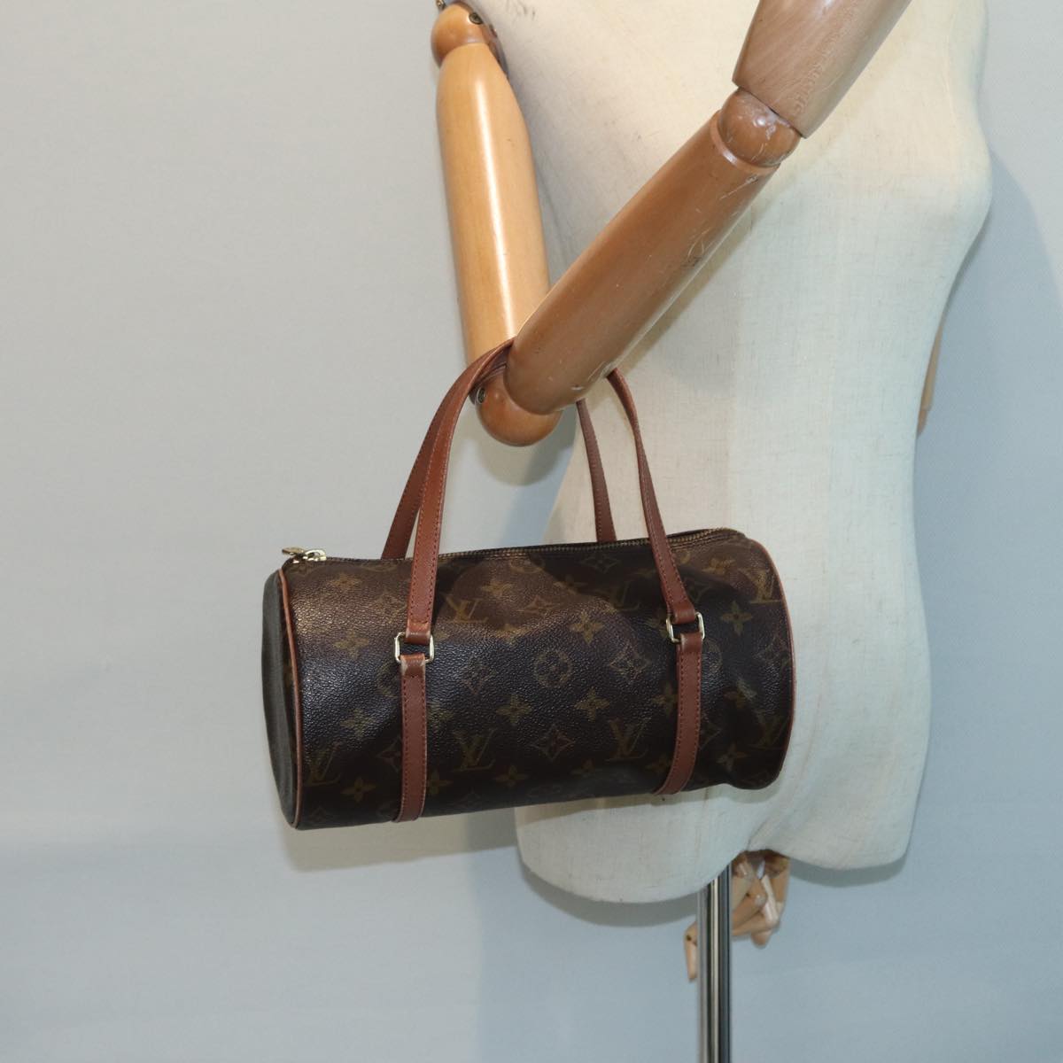 LOUIS VUITTON Monogram Papillon 26 Hand Bag M51386 LV Auth bs17009