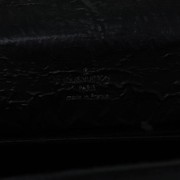 LOUIS VUITTON Taiga Serviette Kazan Business Bag Ardoise M30802 LV Auth bs17033