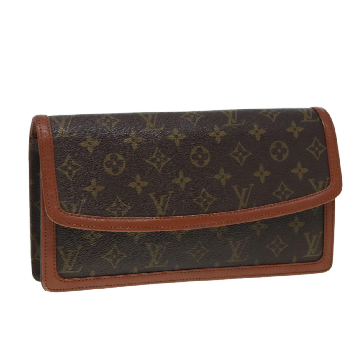 LOUIS VUITTON Monogram Pochette Dam GM Clutch Bag M51810 LV Auth bs17036