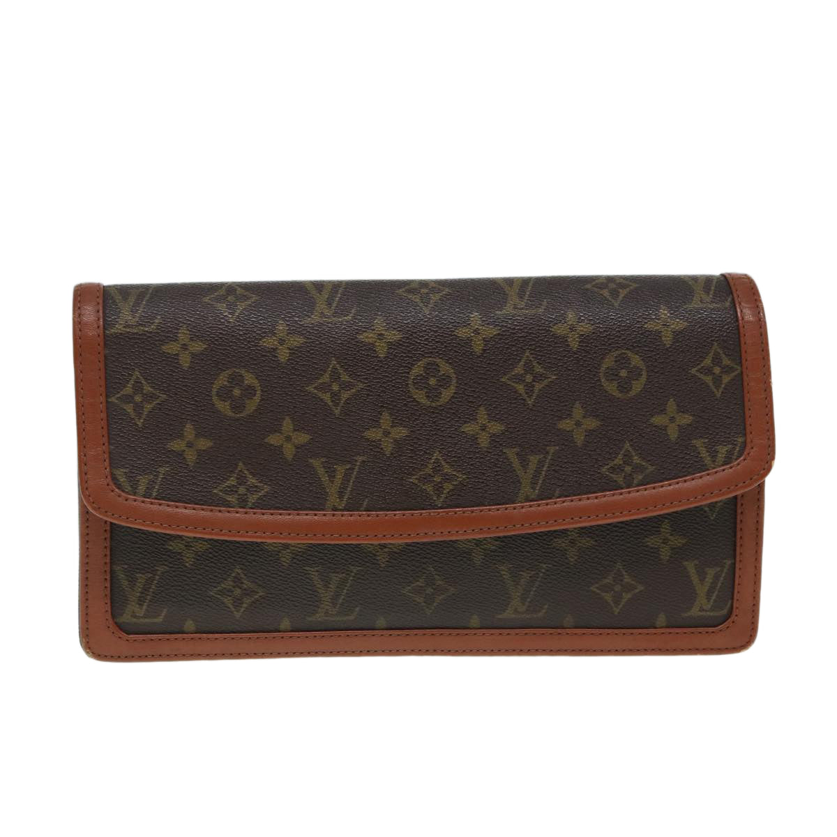 LOUIS VUITTON Monogram Pochette Dam GM Clutch Bag M51810 LV Auth bs17036