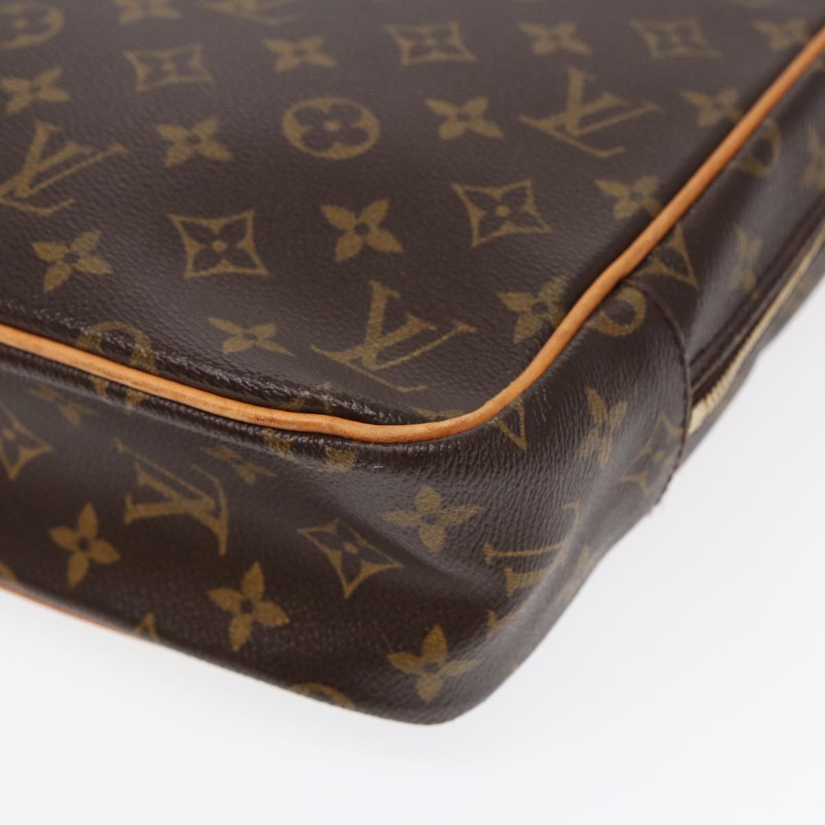 LOUIS VUITTON Monogram Porte Documents Pegas Hand Bag M53343 LV Auth bs17063