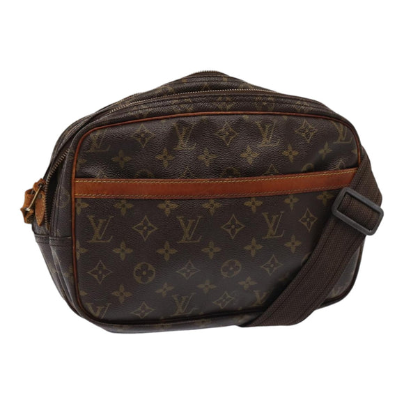 LOUIS VUITTON Monogram Reporter PM Shoulder Bag M45254 LV Auth bs17084