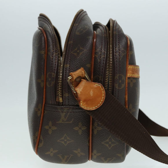 LOUIS VUITTON Monogram Reporter PM Shoulder Bag M45254 LV Auth bs17086