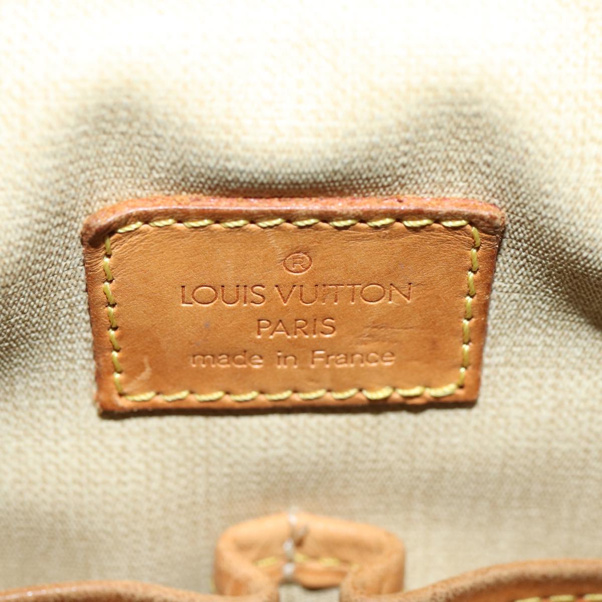 LOUIS VUITTON Monogram Trouville Hand Bag M42228 LV Auth bs17088