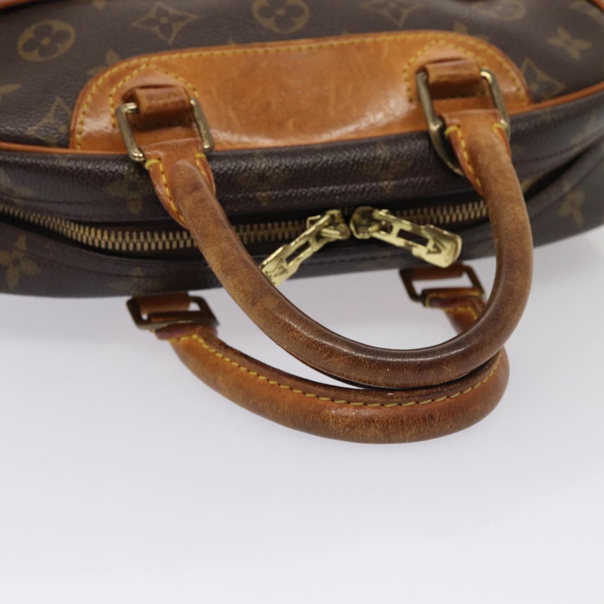 LOUIS VUITTON Monogram Trouville Hand Bag M42228 LV Auth bs17088