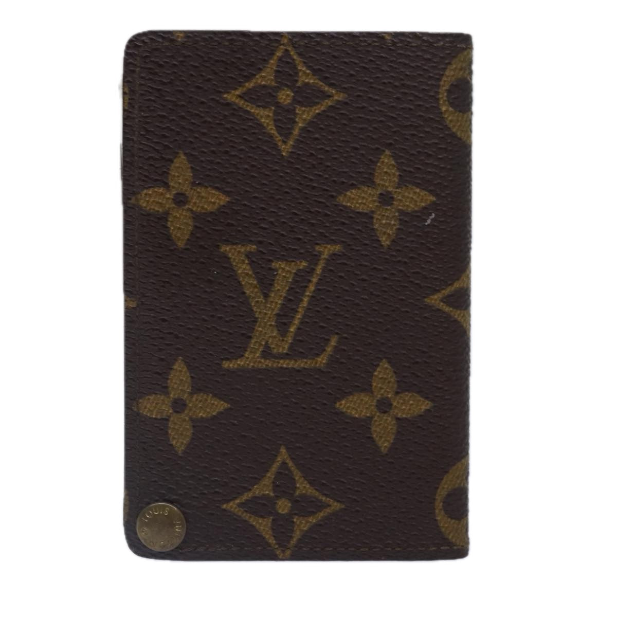 LOUIS VUITTON Monogram Porte Cartes Credit Pression Case M60937 LV Auth bs17098 - 0