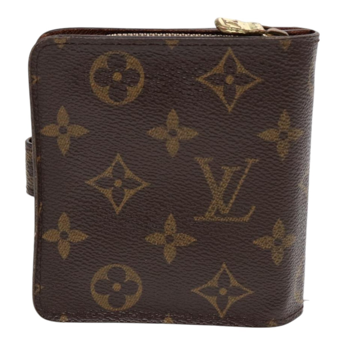 LOUIS VUITTON Monogram Compact Zip Wallet M61667 LV Auth bs17099 - 0