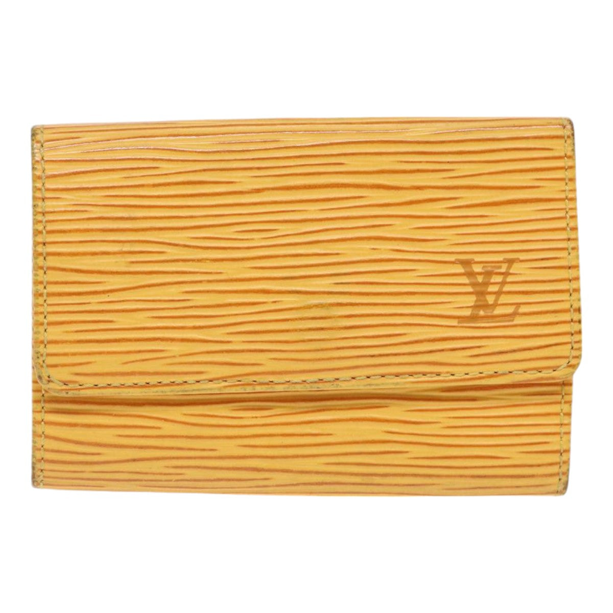 LOUIS VUITTON Epi Multicles6 Key Case Yellow M63819 LV Auth bs17100