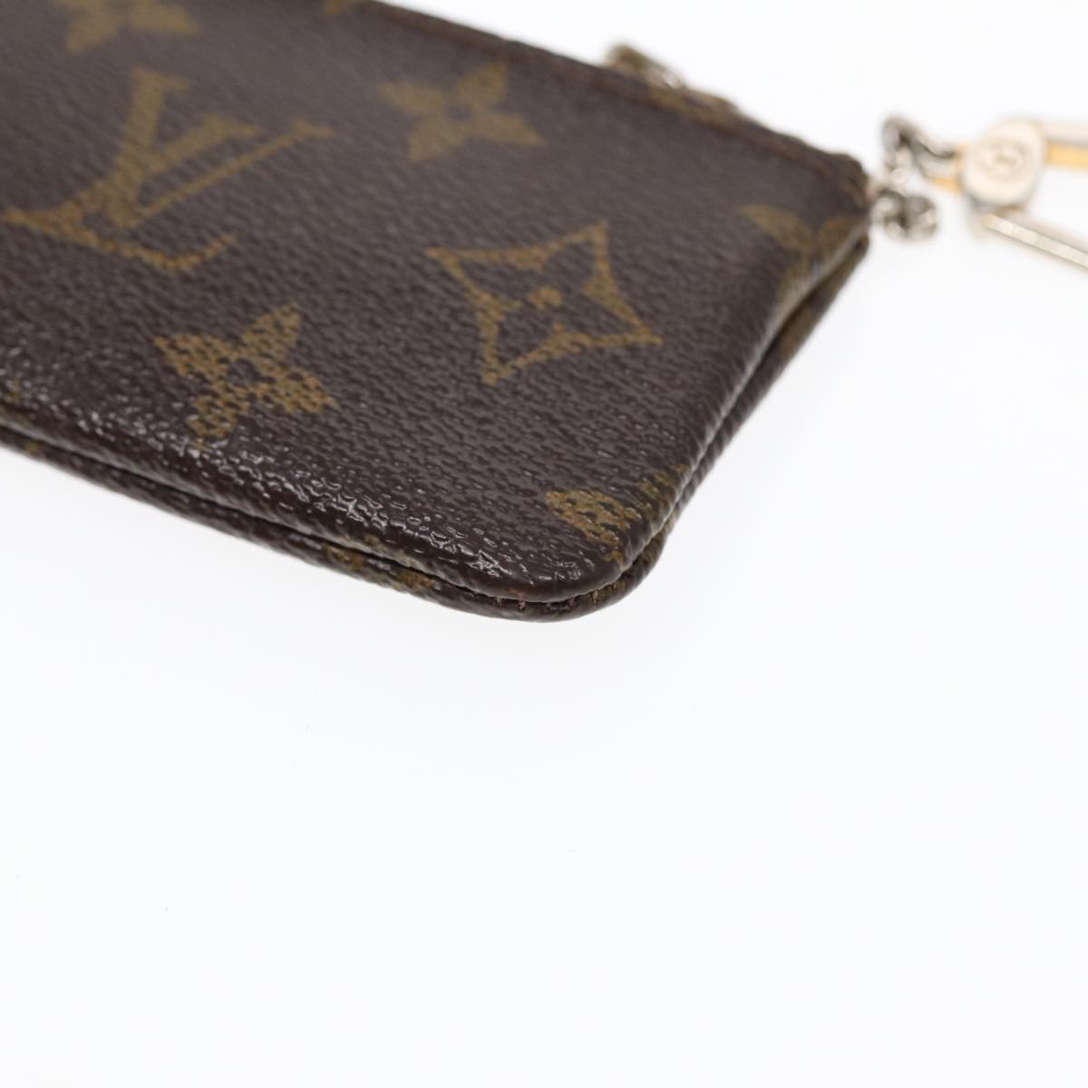 LOUIS VUITTON Monogram Pochette Cles Coin Purse M62650 LV Auth bs17101