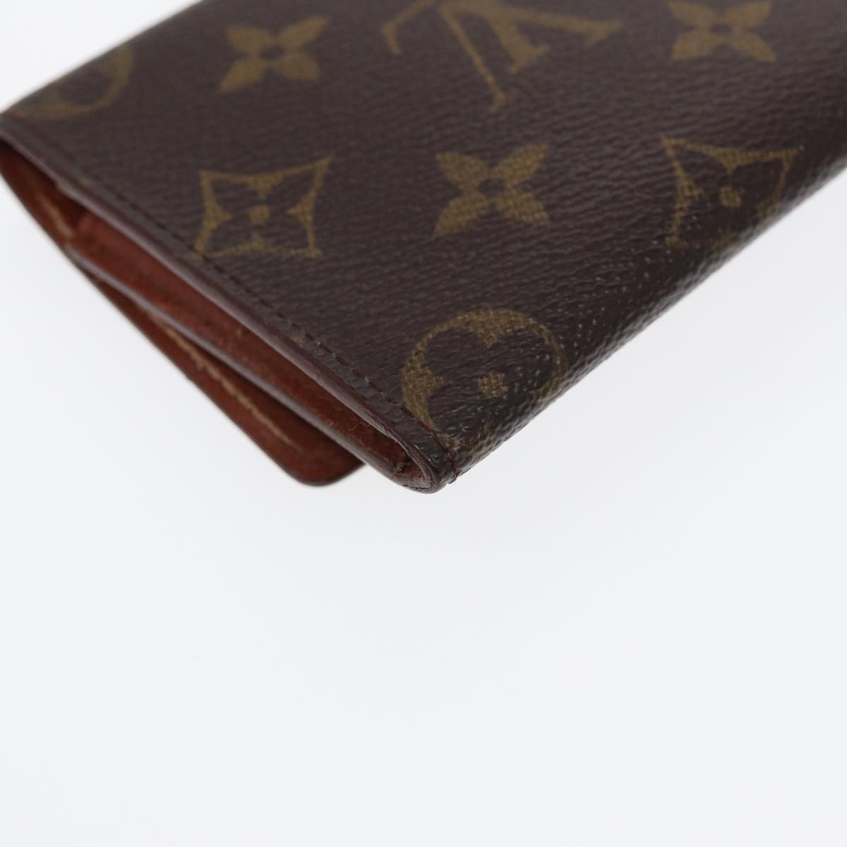 LOUIS VUITTON Monogram Amberop Cartes De Visit Card Case M62920 LV Auth bs17102