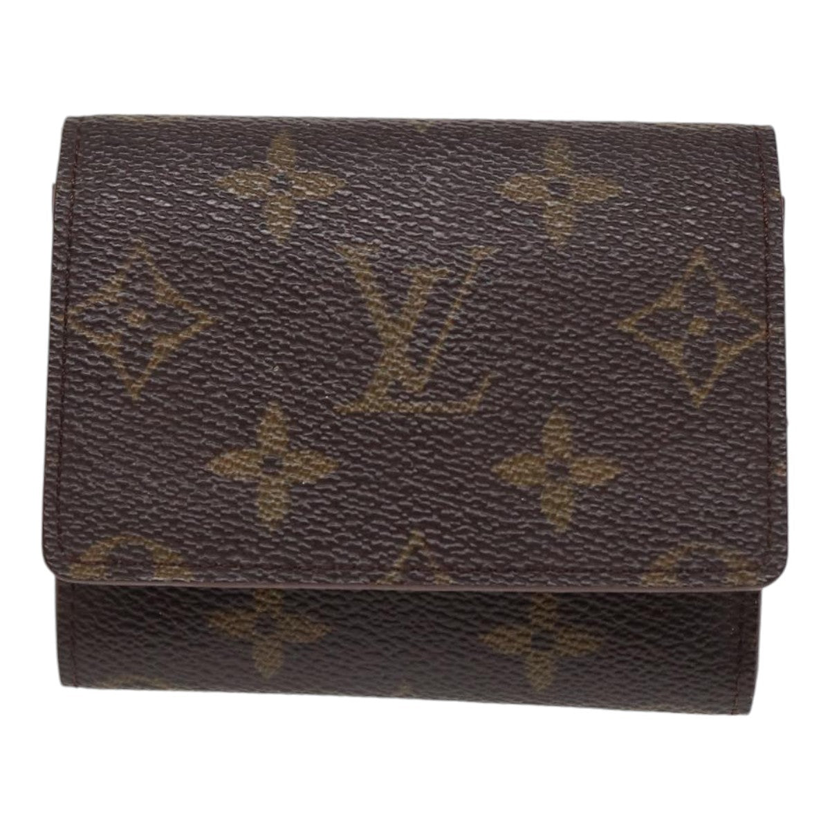 LOUIS VUITTON Monogram Amberop Cartes De Visit Card Case M62920 LV Auth bs17102