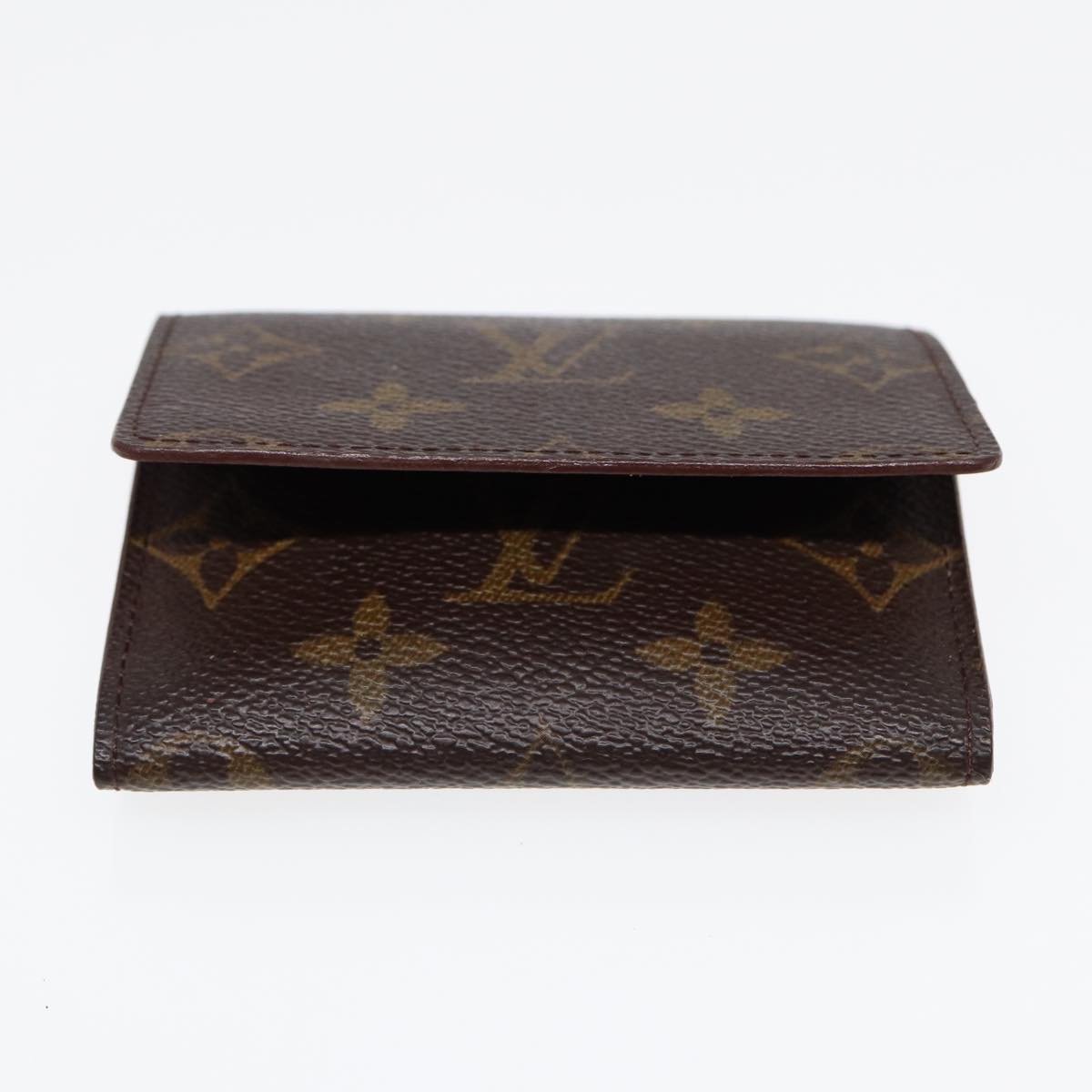 LOUIS VUITTON Monogram Amberop Cartes De Visit Card Case M62920 LV Auth bs17102