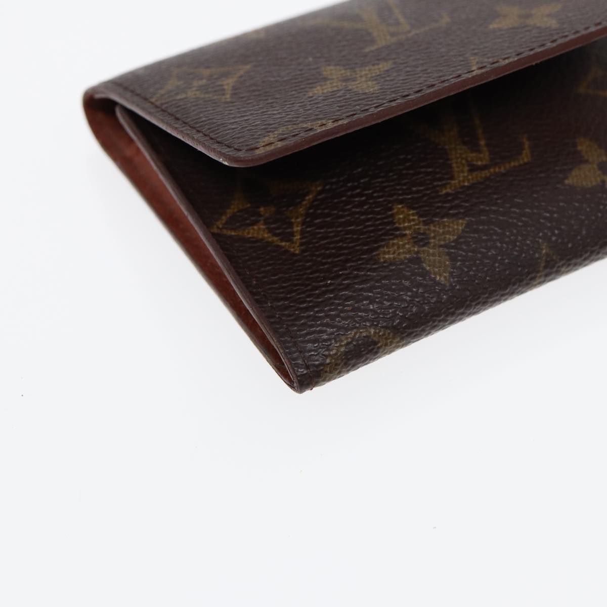 LOUIS VUITTON Monogram Amberop Cartes De Visit Card Case M62920 LV Auth bs17102