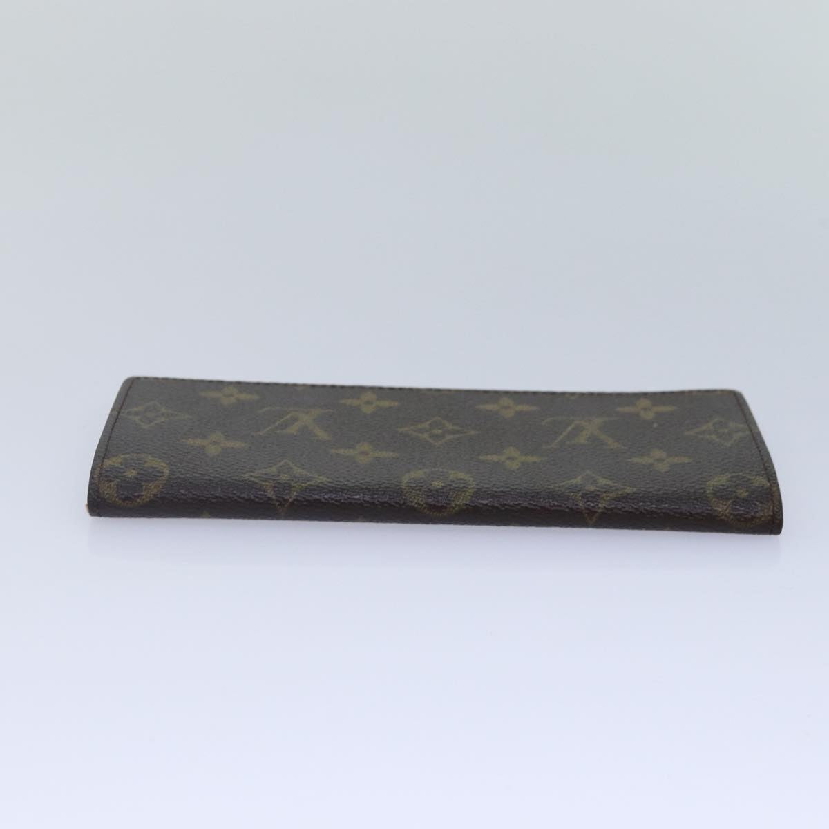 LOUIS VUITTON Monogram Porte Yen 3 Credit Long Wallet M61818 LV Auth bs17103