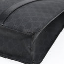 GUCCI GG Canvas Hand Bag Black 322072 Auth bs17120-9