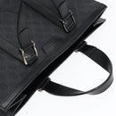 GUCCI GG Canvas Hand Bag Black 322072 Auth bs17120-6