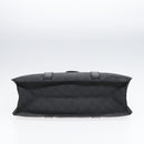 GUCCI GG Canvas Hand Bag Black 322072 Auth bs17120-5