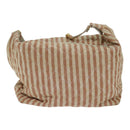 CHANEL Matelasse Chain Crash Shoulder Bag Canvas Red Gold CC Auth bs17125-13