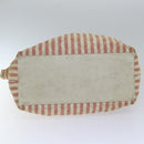 CHANEL Matelasse Chain Crash Shoulder Bag Canvas Red Gold CC Auth bs17125-5