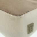 GUCCI Hand Bag Canvas Leather Beige Silver 001 3766 Auth bs17134-15