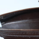 LOUIS VUITTON shoes Leather 7 Brown LV Auth bs17139-12