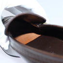 LOUIS VUITTON shoes Leather 7 Brown LV Auth bs17139-14