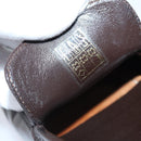 LOUIS VUITTON shoes Leather 7 Brown LV Auth bs17139-15