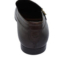 LOUIS VUITTON shoes Leather 7 Brown LV Auth bs17139-3