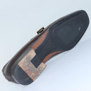 LOUIS VUITTON shoes Leather 7 Brown LV Auth bs17139-6