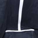 BALENCIAGA Navy Cabas Hand Bag Leather White Silver 339936 Auth bs17140-19