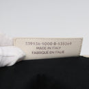 BALENCIAGA Navy Cabas Hand Bag Leather White Silver 339936 Auth bs17140-12