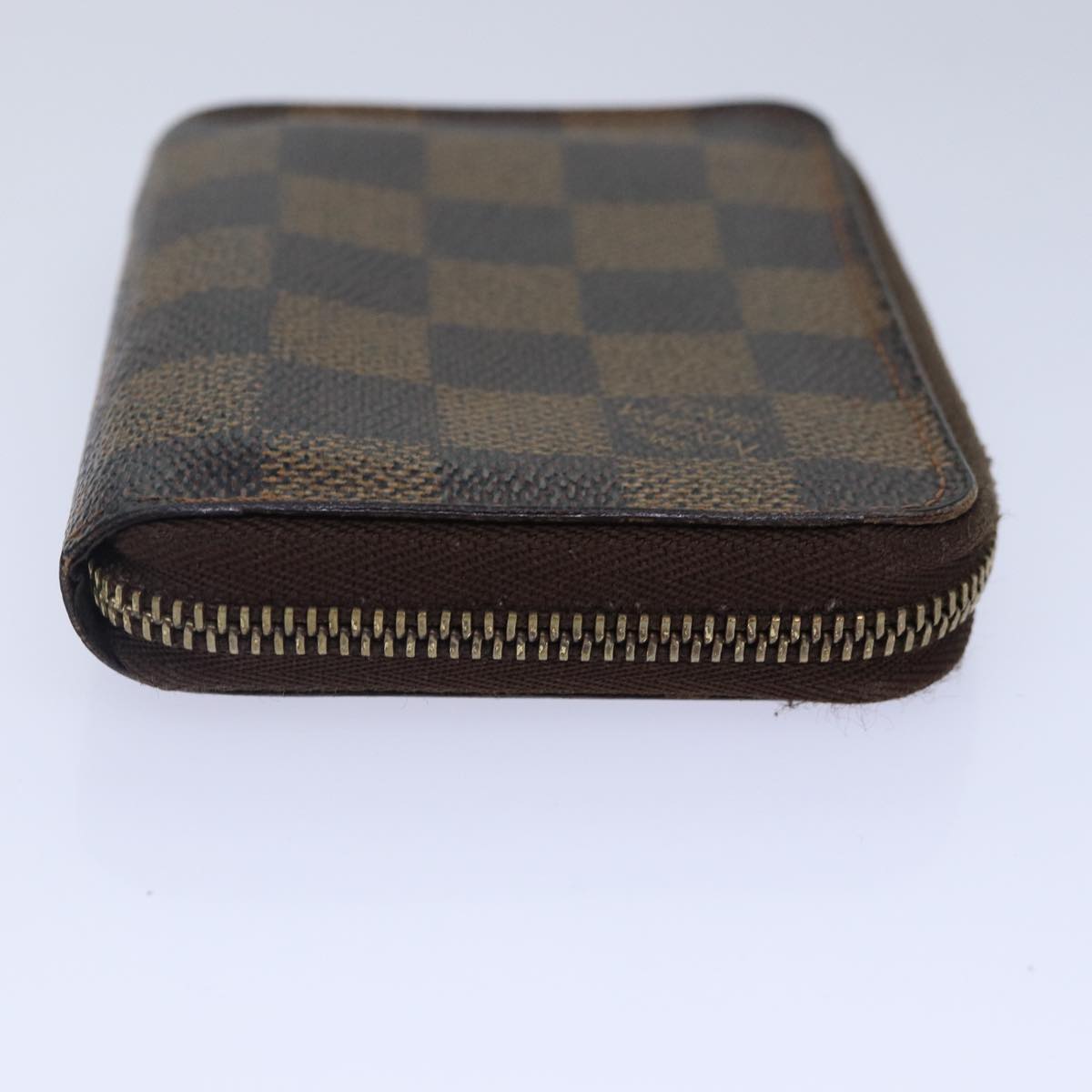 LOUIS VUITTON Damier Ebene Zippy Coin Purse N63070 LV Auth bs17148