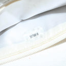 CHANEL Matelasse Shoulder Bag Lamb Skin White Gold CC Auth bs17156-23