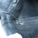 CHANEL Matelasse Chain Waist bag Lamb Skin Black Gold CC Auth bs17157-21