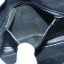 CHANEL Matelasse Chain Waist bag Lamb Skin Black Gold CC Auth bs17157-12