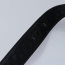 CHANEL Matelasse Chain Waist bag Lamb Skin Black Gold CC Auth bs17157-9